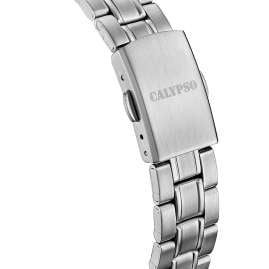 Calypso K5867/6 Damen-Armbanduhr Quarz Stahl/Hellblau