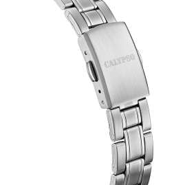 Calypso K5873/1 Damenuhr Quarz Stahl/Weiß