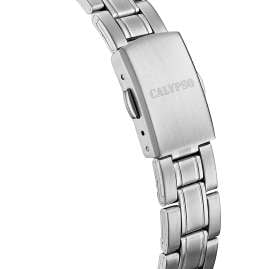 Calypso K5873/2 Damenuhr Quarz Stahl/Rosafarben