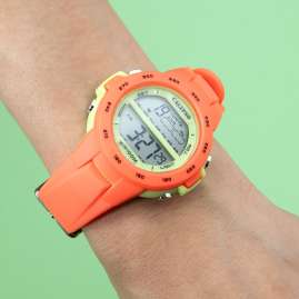 Calypso K5850/4 Kids' and Youth Watch Digital Orange 10 bar