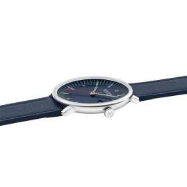 Mondaine MLE.41240.LQV.SET Men's Watch Doppio Blue Set with 2 Straps