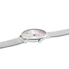 Mondaine MLE.33112.SM Damen-Armbanduhr Doppio mit Mesh-Band 33 mm