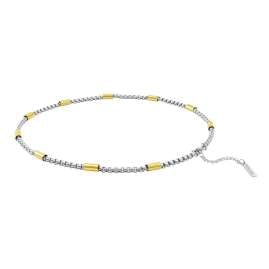 Police PEAGN0078501 Men's Necklace Radius Two Tone Stainless Steel