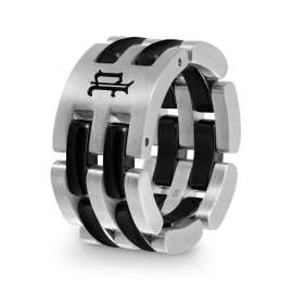 Police PEAGF007860 Herrenring Ceramica I