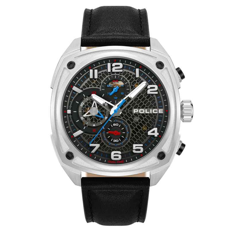 Police PEWGF00814X1 Men's Watch Quartz Portland with 2 Straps 4894816173227