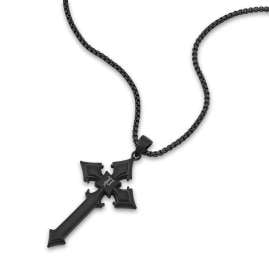 Police PEAGN0082201 Herrenkette Covenant Grau