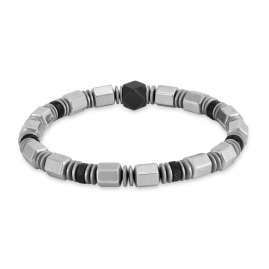 Police PEAGB0083402 Men's Bracelet Hexchain Stainless Steel/Black