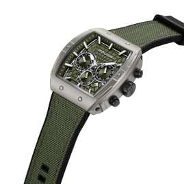 Police PEWGQ0093401 Herrenuhr Quarz Chronograph Coswig Grün