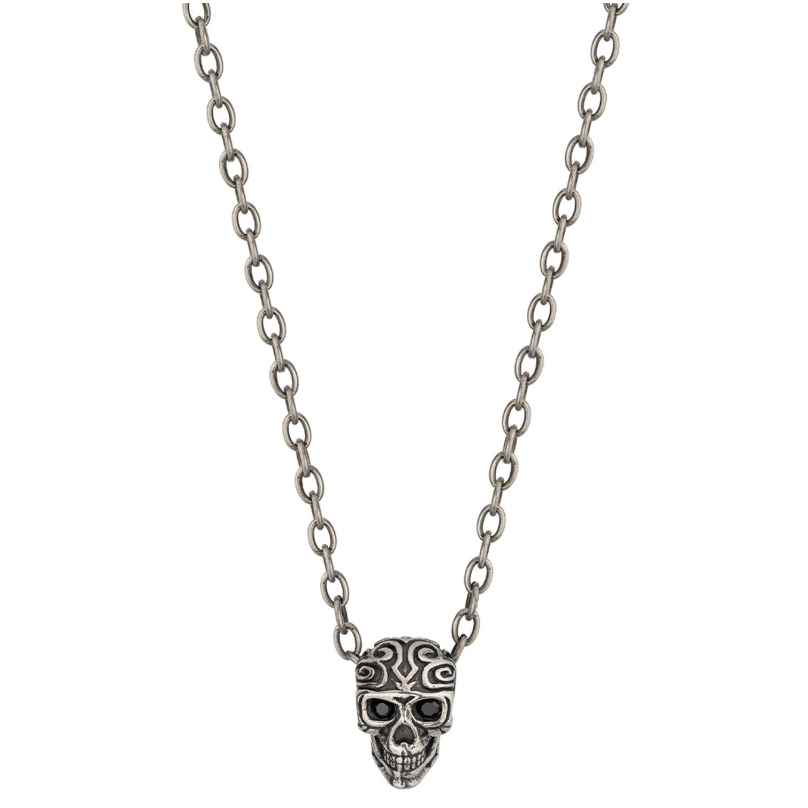 Police PEAGN2120201 Men's Necklace with Skull Pendant Tribal Edge 4894816026929
