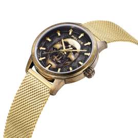 Police PEWJG0005504 Men's Watch Gold Tone