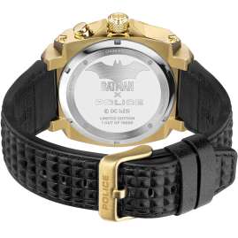 Police PEWGD0022602 Armbanduhr Batman Limited Edition Schwarz/Goldfarben