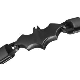 Police PEAGB0034701 Herren-Armband Batman Leder Schwarz