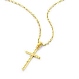 Police PEAGN0010902 Men's Necklace Cross Gold Tone