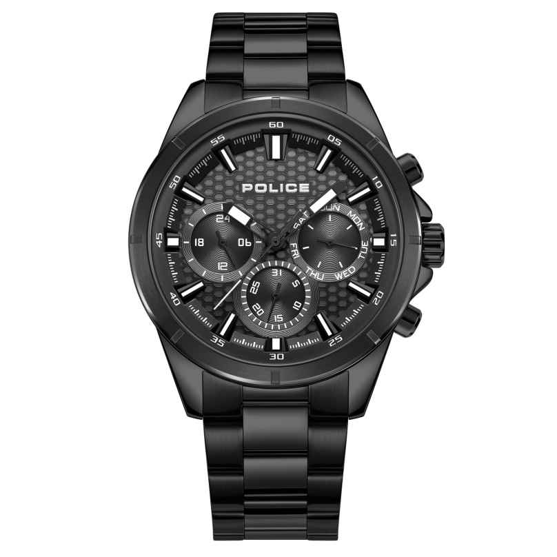 Police PEWGK2204107 Herrenuhr Multifunktion Schwarz 4894816138936