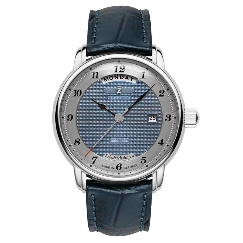 Zeppelin 8562-3 Men's Watch Automatic Friedrichshafen Blue 4041338856231