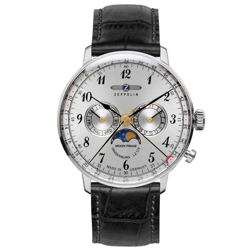 Zeppelin 7036-1 Mens Watch with Moonphase 4041338703610
