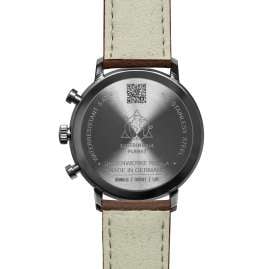 Zeppelin 8086-5_n Men's Watch Solar Chronograph LZ129 Hindenburg Brown