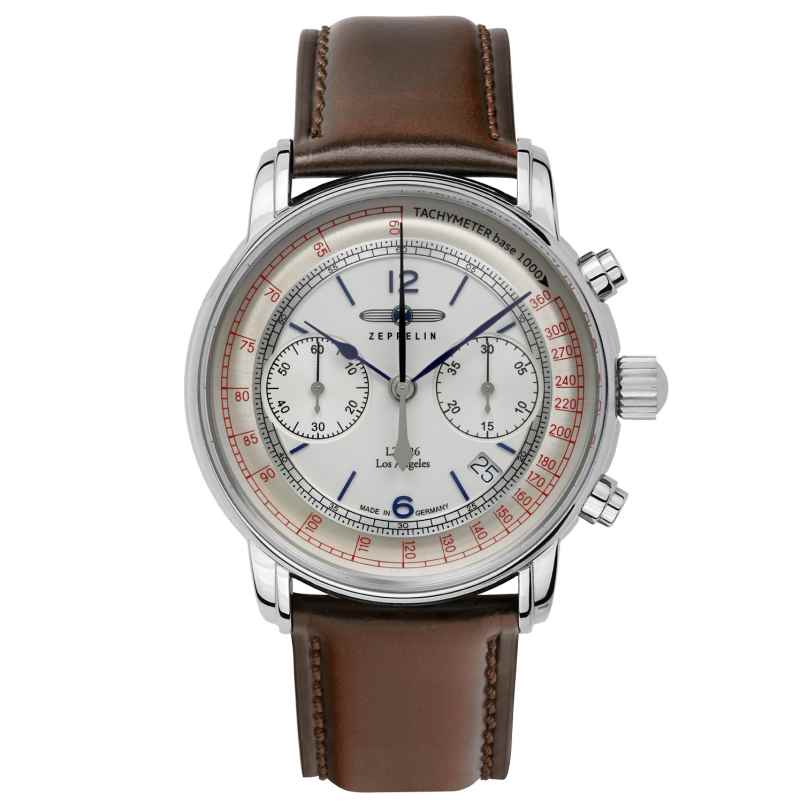 Zeppelin 8614-5 Men's Chronograph Automatic Watch LZ126 Los Angeles 4041338861457