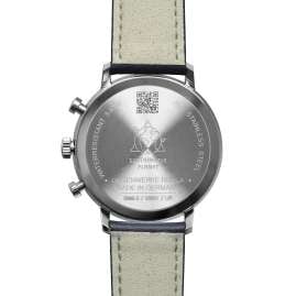 Zeppelin 8086-3_N Men's Watch Solar Chronograph LZ129 Hindenburg Blue