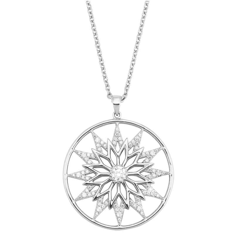 s.Oliver 2028517 Women's Necklace Snowflake Silver 4056867023962