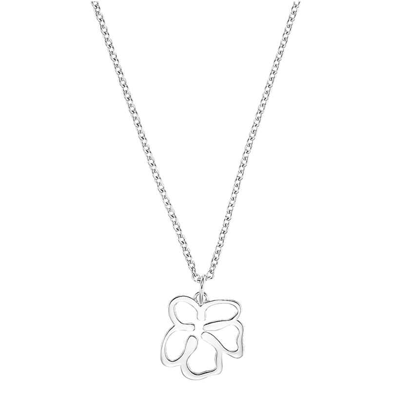 s.Oliver 2033874 Women's Necklace Flower Silver 4056867037891