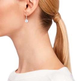 s.Oliver 2031413 Women's Hoop Earrings Silver