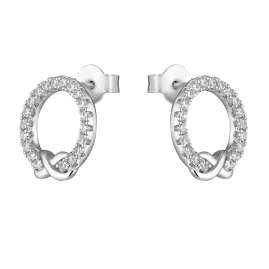 s.Oliver 2034965 Women's Stud Earrings Infinity Silver
