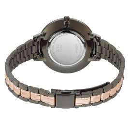 s.Oliver 2033514 Women's Watch Stainless Steel Two-Colour Grey/Rose