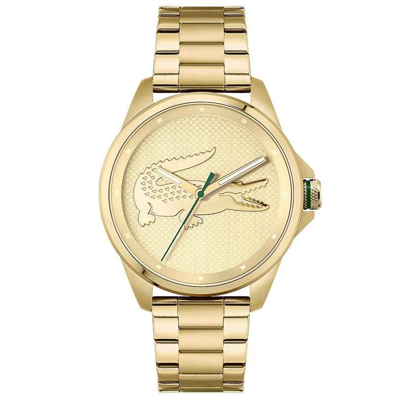 Lacoste 2011133 Men's Wristwatch Le Croc Gold Tone 7613272439190