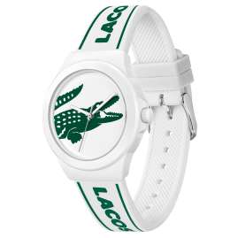 Lacoste 2001347 Damen-Armbanduhr Neocroc Weiß/Grün