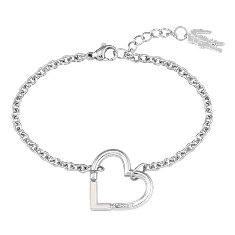 Lacoste 2040326 Ladies' Bracelet Ines Heart with Enamel 7613272585187