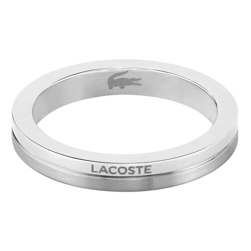Lacoste 2040206 Ladies' Ring Virtua Silver-Coloured