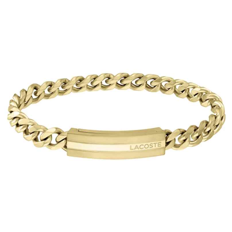 Lacoste 2040092 Men's Bracelet Adventurer Gold Tone 7613272509916