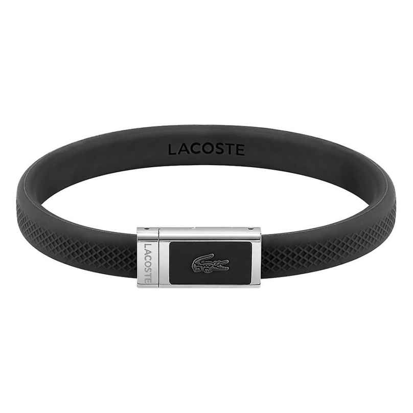 Lacoste 2040114 Armband für Herren Lacoste.12.12 Schwarz 7613272510172