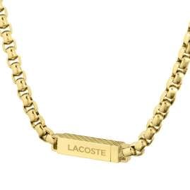Lacoste 2040122 Herren-Halskette L'Essentiel Goldfarben
