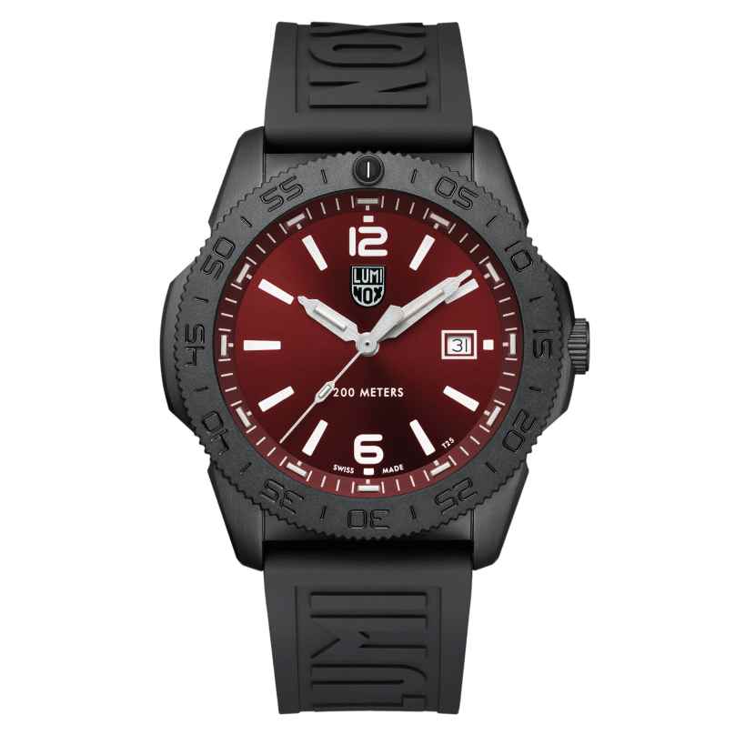 Luminox XS.3135.B Herren-Taucheruhr Quarz Pacific Diver Schwarz/Rot 7611382680099
