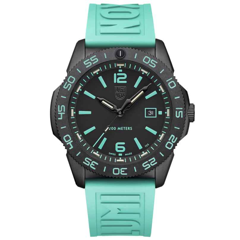 Luminox XS.3124.N.SET Diver's Watch for Men Quartz Pacific Diver 2 Straps 7611382685612