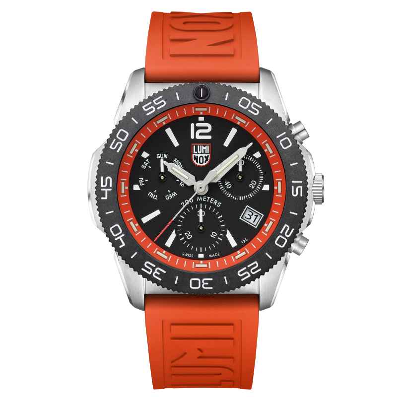 Luminox XS.3149 Men's Diver's Watch Chrono Pacific Diver Orange/Black 7611382618641