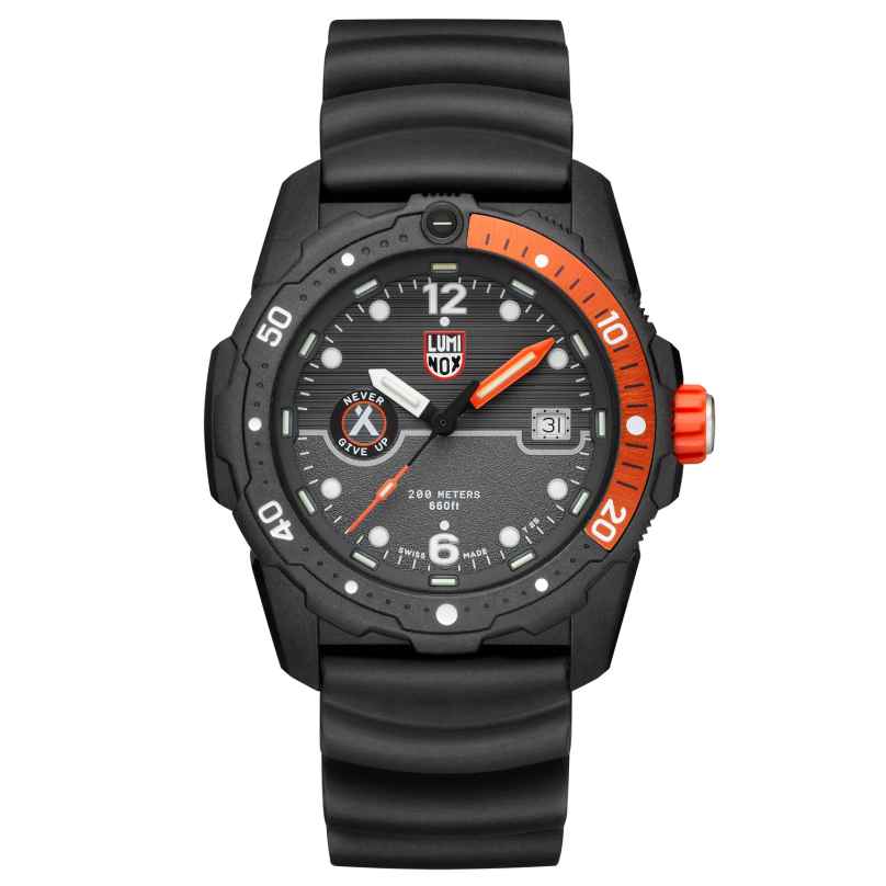 Luminox XB.3729 Men's Diver's Watch Bear Grylls Survival black / orange 7630040988193