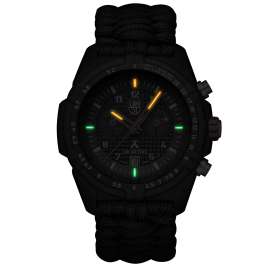 Luminox XB.3797.KM Herrenuhr Chronograph Paracord-Armband Bear Grylls Survival