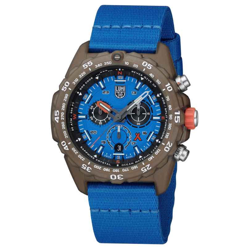 Luminox XB.3743.ECO Men's Watch Bear Grylls Survival ECO Master Blue 7611382617583