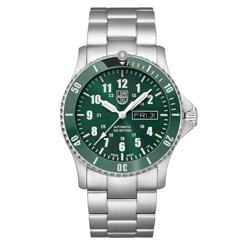 Luminox XS.0937 Automatic Diver's Watch Sport Timer Steel/Green 7611382644855