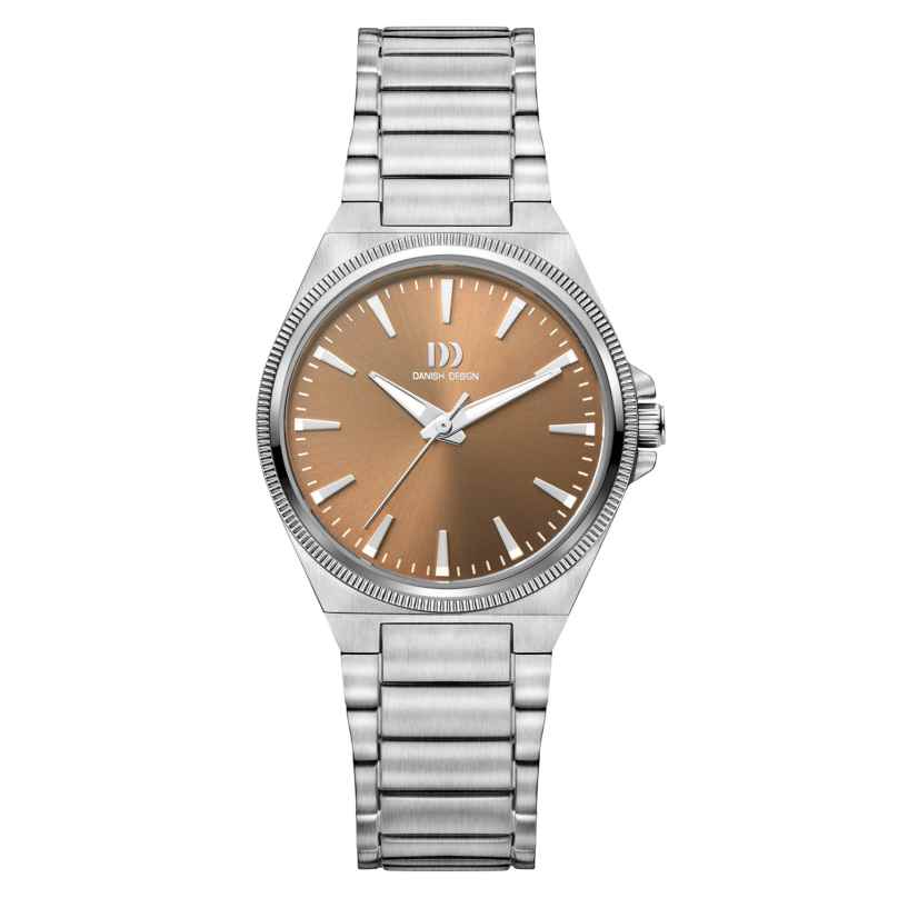 Danish Design IV97Q1303 Ladies' Quartz Watch DKx Pro Steel/Husky Hazel 8718569043537