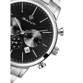 Gant G132001 Herrenuhr Cleveland Multifunktion Stahl/Schwarz