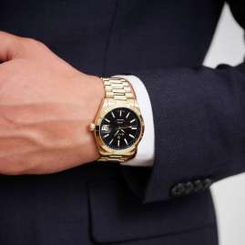 Gant G161014 Quarzuhr für Männer Eastham Goldfarben/Schwarz