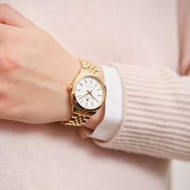 Gant G198003 Damen-Armbanduhr Quarz Lauderdale Goldfarben