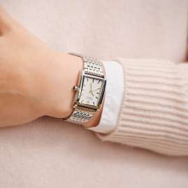 Gant G173001 Damenarmbanduhr Quarz Rechteckig Rhode Island Zweifarbig
