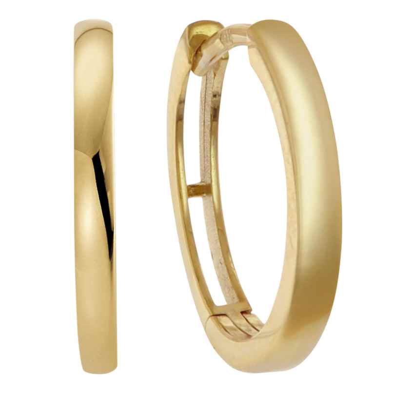 trendor 68750 Earrings Gold 333/8K Hoops Ø 14.5 mm 4262459687508
