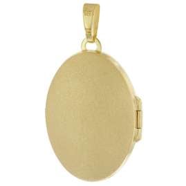 trendor 28168 Women's Locket Necklace Gold Plated 925 Silver