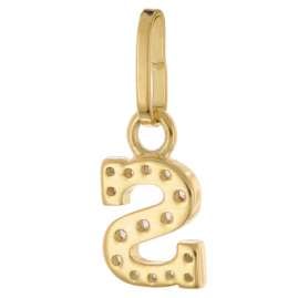 trendor 28266-S Women's Necklace With Letter S Gold-Plated 925 Silver
